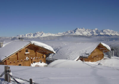 Aussenansicht Jandlhütte Flachau